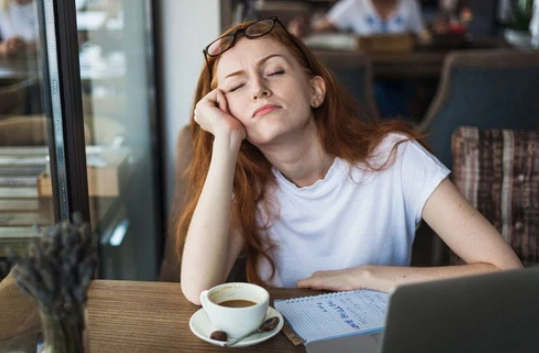 still tired after 8 hours of sleep and coffee