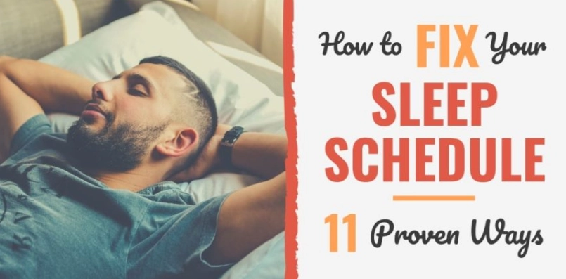 how to fix sleep schedule