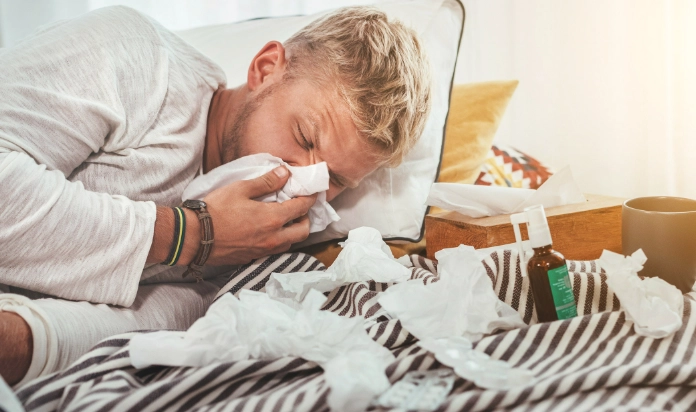 how to sleep better with a cold