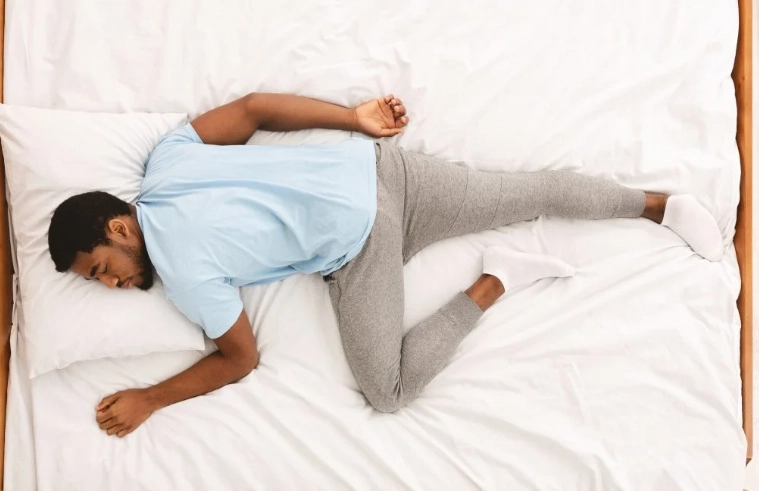 best sleeping position for female