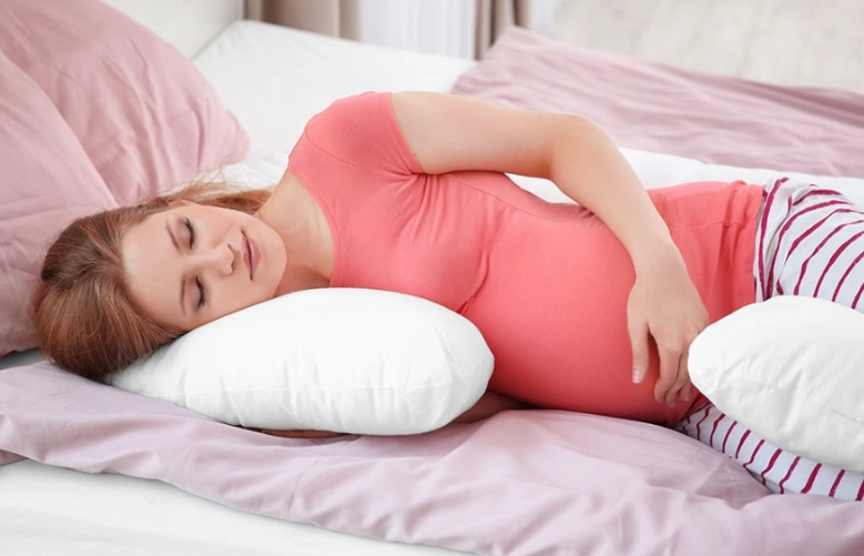 best sleeping position for female