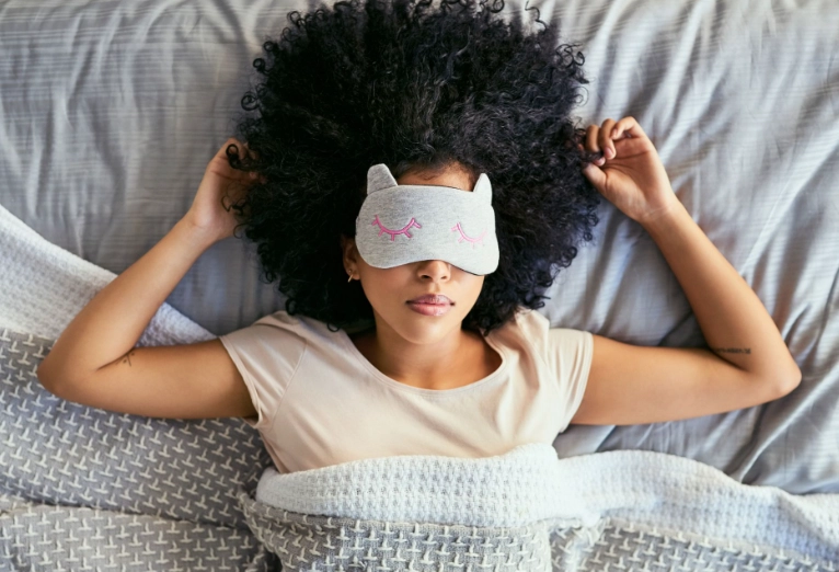 best sleep position for women