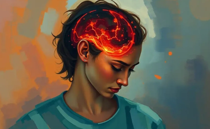 racing thoughts at night