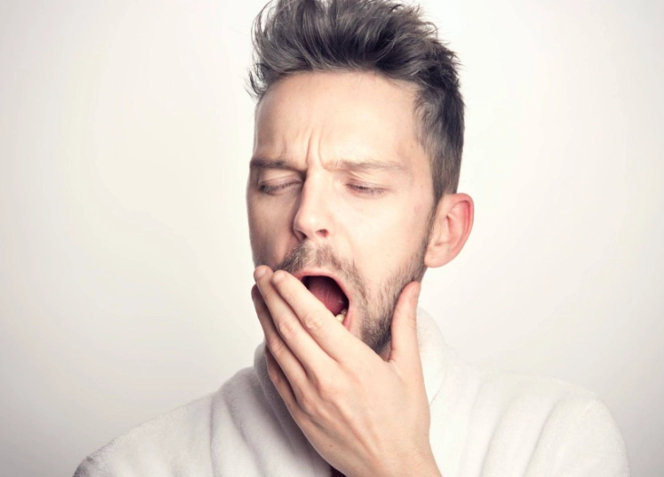 blurry vision one eye sleep