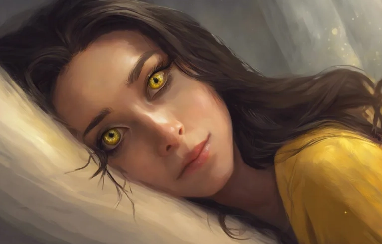 red eyes from lack of sleep