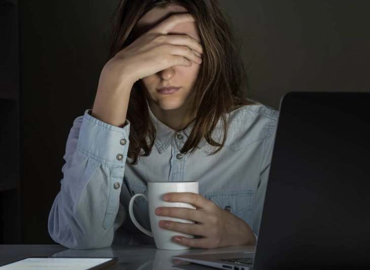 lack of sleep vision problems