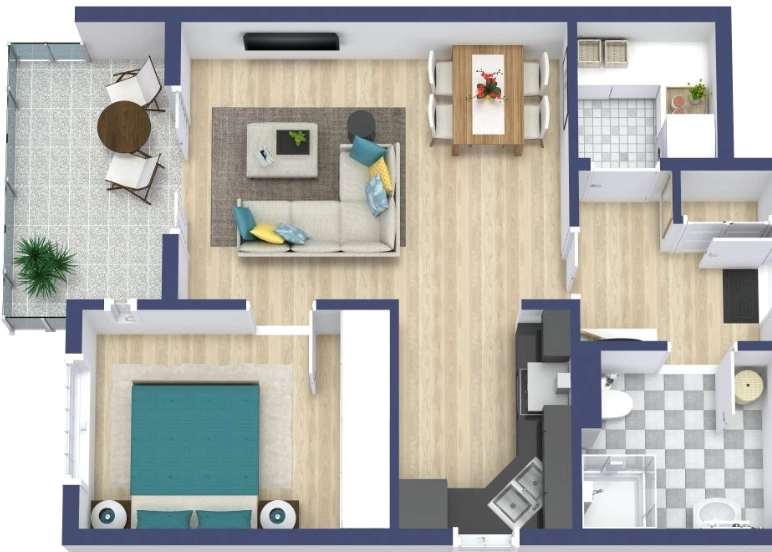 3-2-1 bedroom method