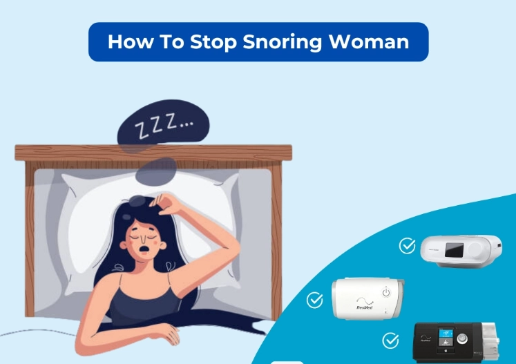 stop snoring naturally for women