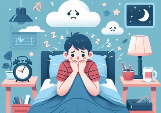 sleep anxiety symptoms