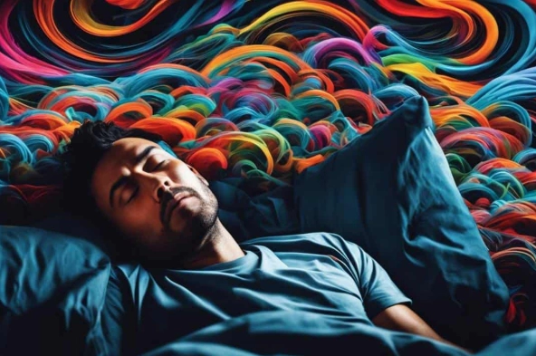 racing thoughts at night