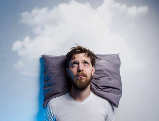 racing thoughts at night