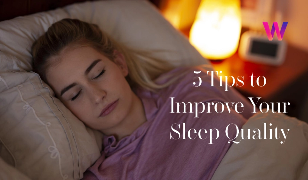 How can I improve my sleep quality naturally?