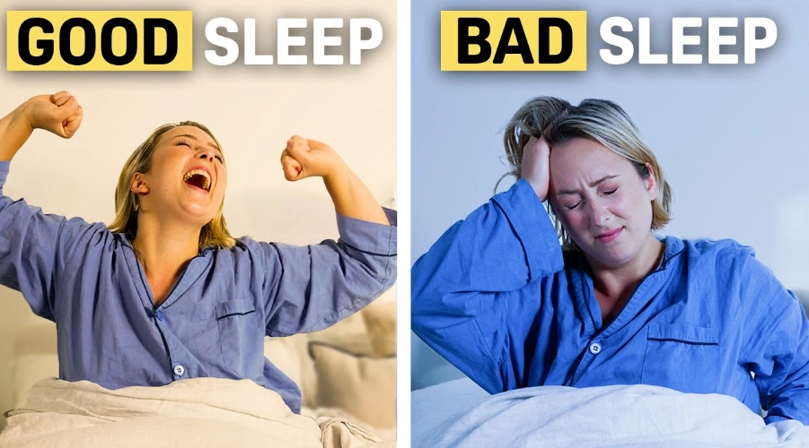 why can't I sleep well